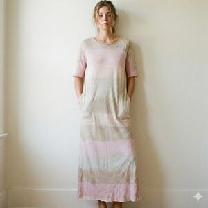 Raquel Allegra Tie Dyed Maxi Dress